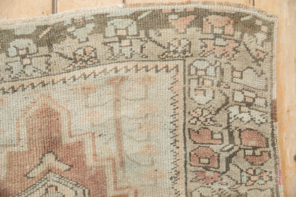 Vintage Distressed Anatolian Square Rug // ONH Item: 12430, Image 2