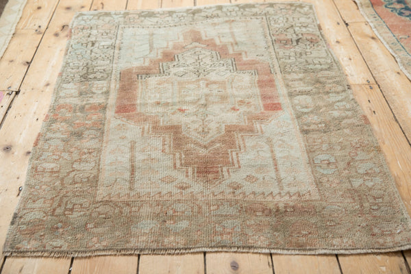 Vintage Distressed Anatolian Square Rug // ONH Item: 12430, Image 5