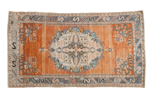 Vintage Distressed Oushak Rug // ONH Item: 12432