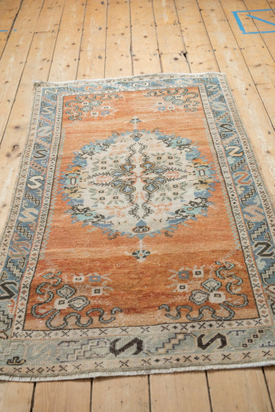 Vintage Distressed Oushak Rug // ONH Item: 12432, Image 4
