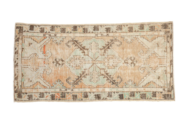 Vintage Distressed Oushak Rug Runner // ONH Item: 12434