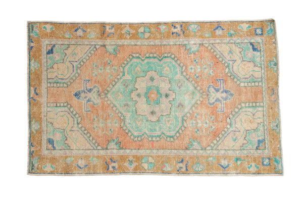 Vintage Distressed Oushak Rug // ONH Item: 12435