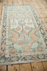 2.5x5.5 Vintage Distressed Oushak Rug Runner