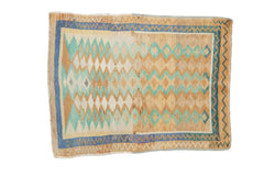 2.5x3.5 Vintage Distressed Oushak Rug