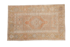 3x5 Vintage Distressed Oushak Rug