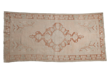 Vintage Distressed Oushak Rug Runner // ONH Item: 12487