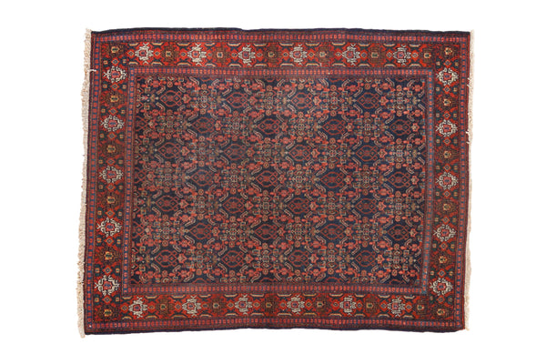 Vintage Senneh Square Rug // ONH Item: 12505