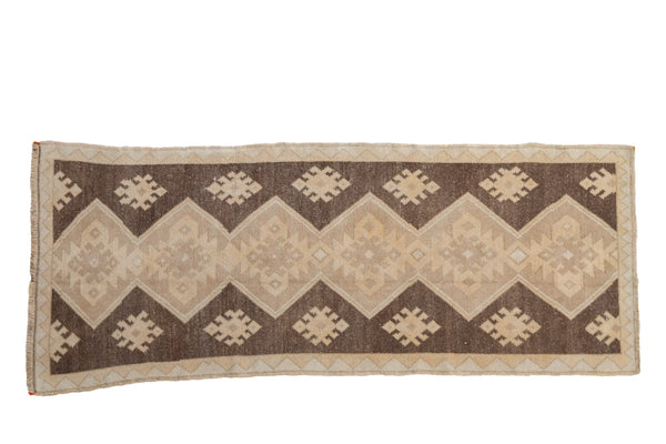 Vintage Distressed Oushak Rug Runner // ONH Item: 12527