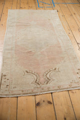 2.5x5 Vintage Distressed Oushak Rug Runner