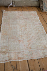 2.5x4 Vintage Distressed Oushak Rug