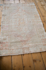 2.5x4 Vintage Distressed Oushak Rug