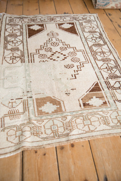 Vintage Distressed Oushak Rug // ONH Item: 12534, Image 3