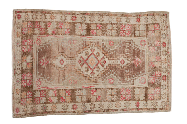 Vintage Distressed Oushak Rug // ONH Item: 12537