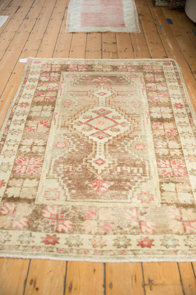 Vintage Distressed Oushak Rug // ONH Item: 12537, Image 3