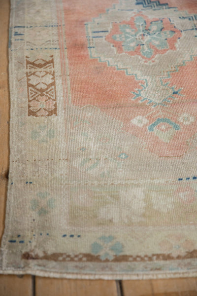 Vintage Distressed Oushak Rug Runner // ONH Item: 12540, Image 4