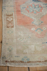 2x4.5 Vintage Distressed Oushak Rug Runner