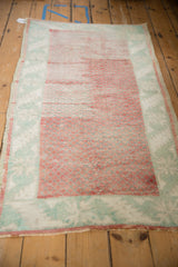 2.5x5.5 Vintage Distressed Anatolian Rug Runner