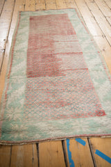 2.5x5.5 Vintage Distressed Anatolian Rug Runner