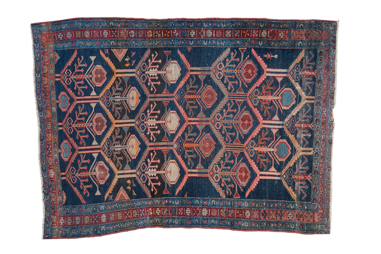 5x7 Antique Malayer Rug