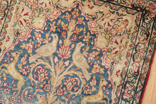 Antique Fine Kerman Rug Mat // ONH Item: 12548, Image 2