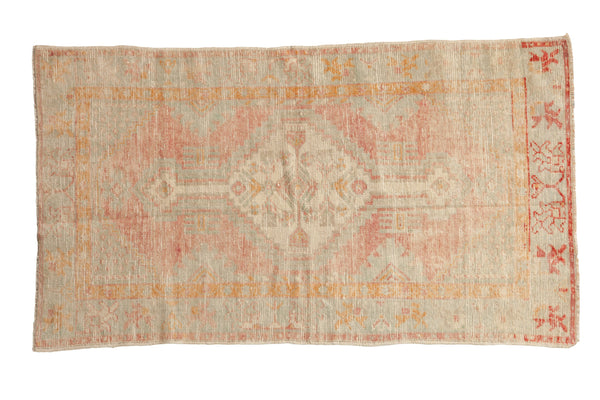 Vintage Distressed Oushak Rug // ONH Item: 12565
