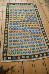 2.5x4 Vintage Distressed Oushak Rug