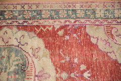 2.5x5 Vintage Distressed Oushak Rug Runner