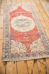 2.5x5 Vintage Distressed Oushak Rug Runner