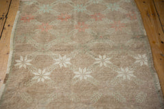 2.5x4 Vintage Distressed Oushak Rug