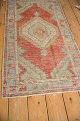 2.5x5 Vintage Distressed Oushak Rug Runner