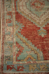 2.5x5 Vintage Distressed Oushak Rug Runner