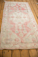 2.5x5.5 Vintage Distressed Oushak Rug Runner