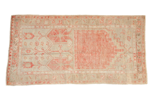 Vintage Distressed Oushak Rug Runner // ONH Item: 12589