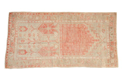 2.5x5 Vintage Distressed Oushak Rug Runner