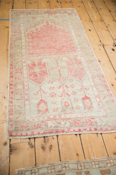 Vintage Distressed Oushak Rug Runner // ONH Item: 12589, Image 3