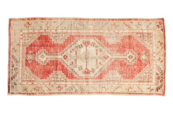 Vintage Distressed Oushak Rug Runner // ONH Item: 12590