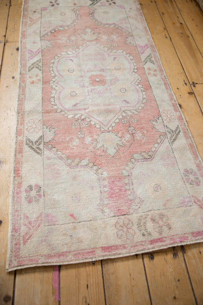 Vintage Distressed Oushak Rug Runner // ONH Item: 12591, Image 3