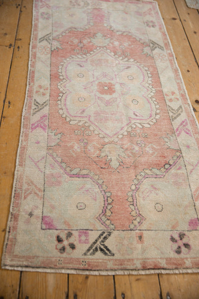Vintage Distressed Oushak Rug Runner // ONH Item: 12591, Image 5