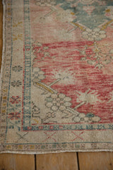 2.5x4.5 Vintage Distressed Oushak Rug