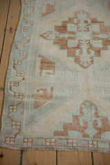 2.5x7.5 Vintage Distressed Oushak Rug Runner