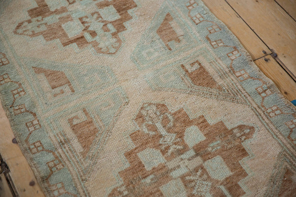 Vintage Distressed Oushak Rug Runner // ONH Item: 12595, Image 7