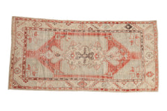 2.5x5 Vintage Distressed Oushak Rug Runner