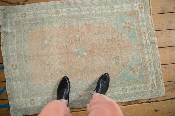 Vintage Distressed Oushak Square Rug // ONH Item: 12600, Image 1