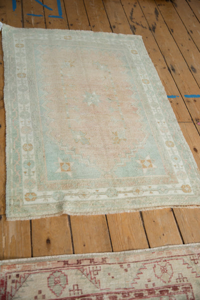 Vintage Distressed Oushak Square Rug // ONH Item: 12600, Image 3