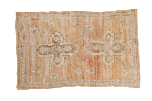 Vintage Distressed Oushak Rug // ONH Item: 12601