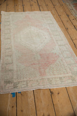 2.5x5 Vintage Distressed Oushak Rug Runner