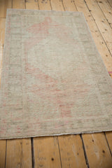 2.5x5 Vintage Distressed Oushak Rug Runner