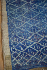 2x3 Vintage Distressed Oushak Rug Mat