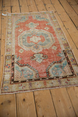 2.5x5 Vintage Distressed Oushak Rug Runner