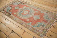 2.5x5 Vintage Distressed Oushak Rug Runner